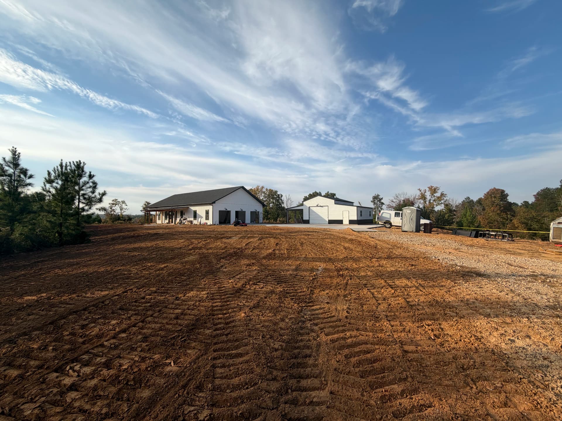 Gallery photos for Final Grade Work Done Right on a Clover SC Property: Image #1